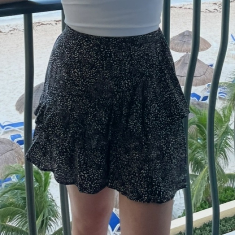 Black and White Women's Skirt